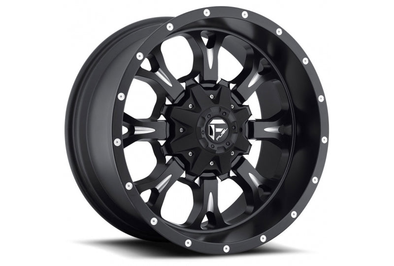 17x9 Fuel Off-Road D517 Krank Blk Mil - D51717905750