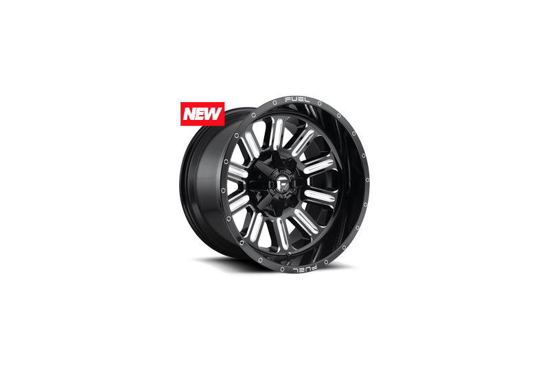 18x9 Fuel Off-Road D620 Hardline Gloss Blk Mil - D62018902650