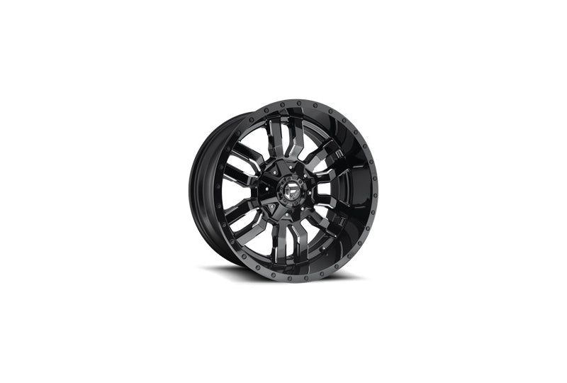 17x9 Fuel Off-Road D595 Sledge Gloss Blk Mil - D59517902645