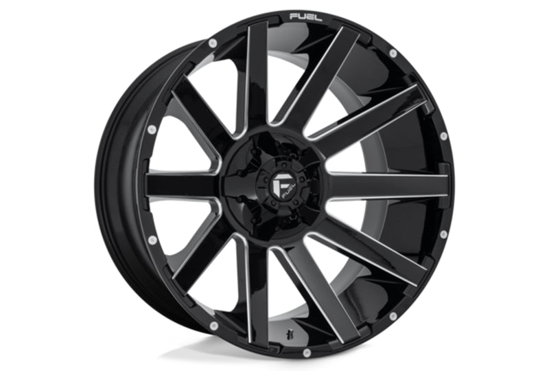 18x9 Fuel Off-Road D615 Contra Gloss Blk Mil - D61518902645