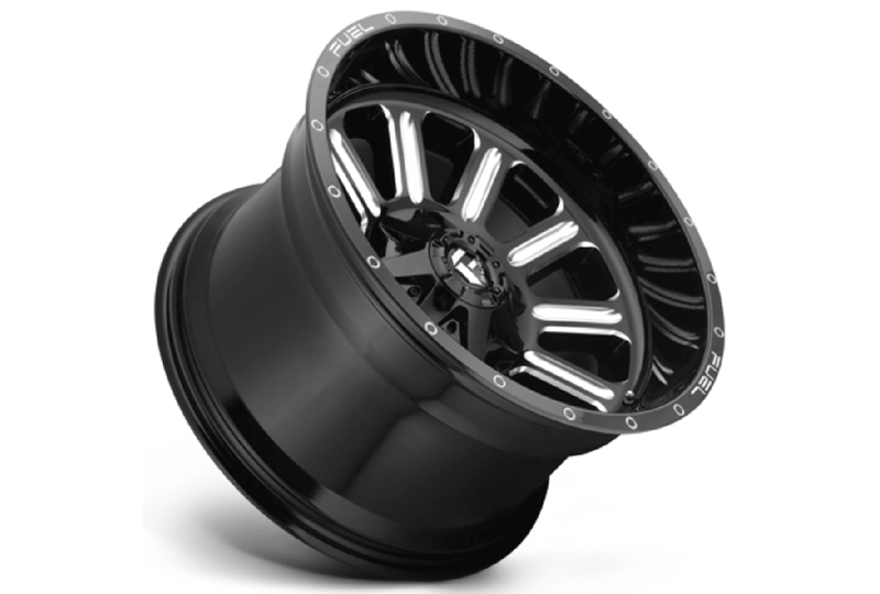 17x9 Fuel Off-Road D620 Hardline Gloss Blk Mil - D62017902650