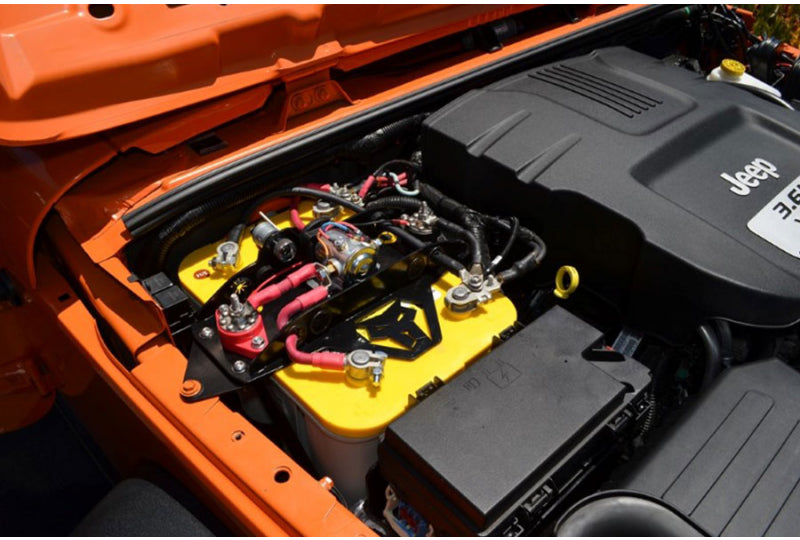 Genesis Offroad JK Dual Battery Kit - 200 Amp Isolator, No Monitoring System