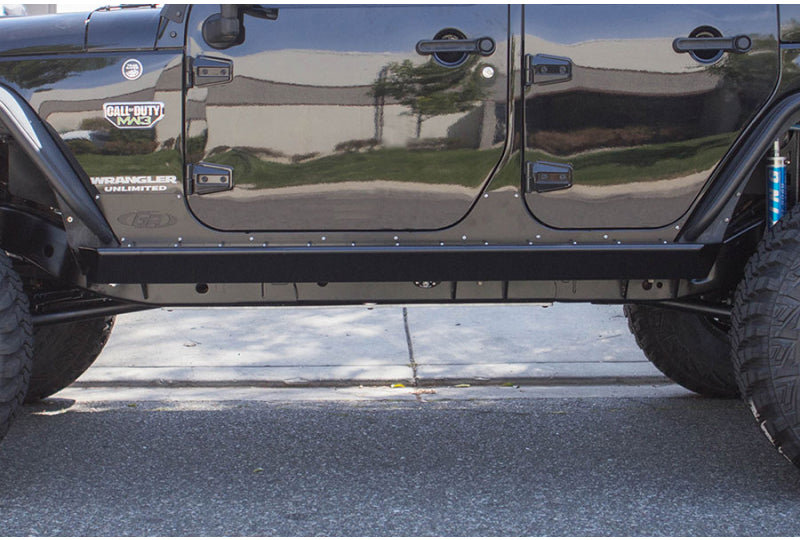 GenRight JK 4 Door Rocker Guards Steel
