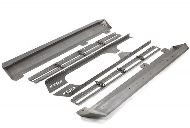 GenRight JK 4 Door Rocker Guards Steel