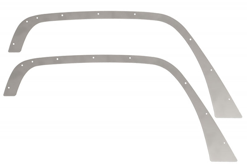 GenRight JK 0" Flare Front Fenders Aluminum