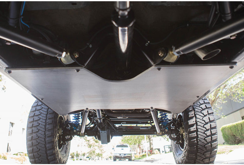 GenRight JK (2 Door) Belly Up Skip Plate 3/8" 6061 Aluminum