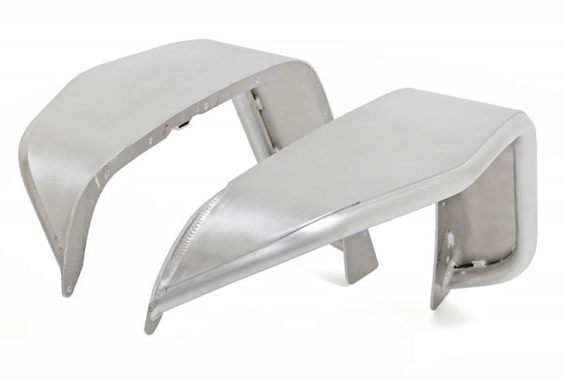 GenRight JK 4" Flare Front Tube Fenders Aluminum