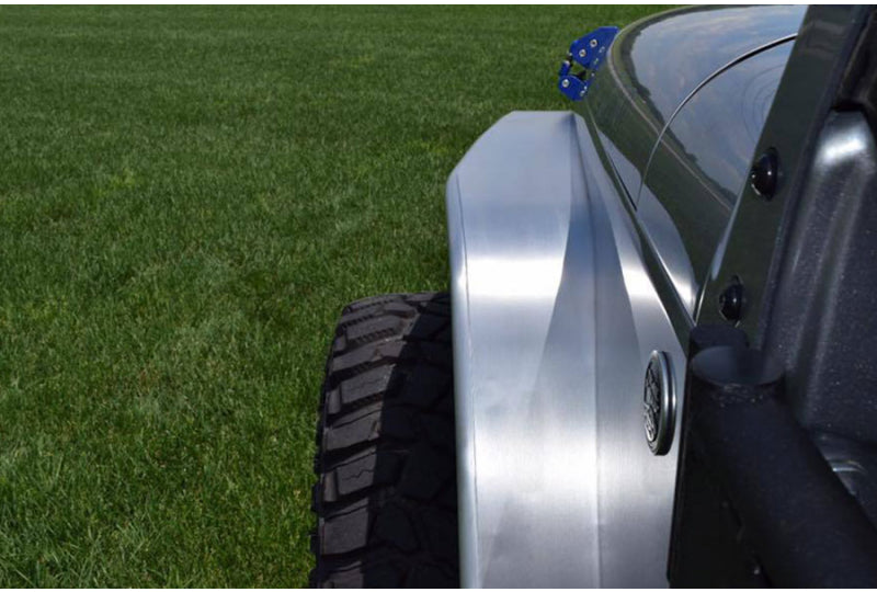 GenRight Narrow Front Tube Fenders; Wrangler JK