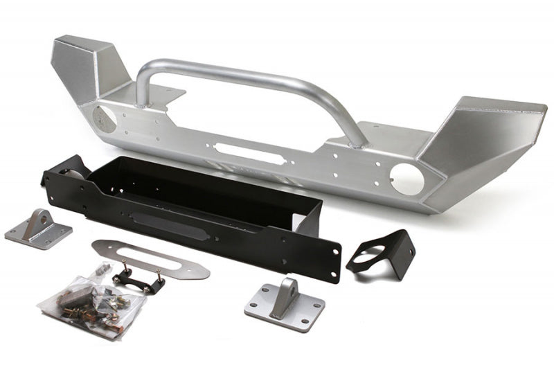 GenRight FBB-8295 JK Full Width Front Bumper with Winch Guard