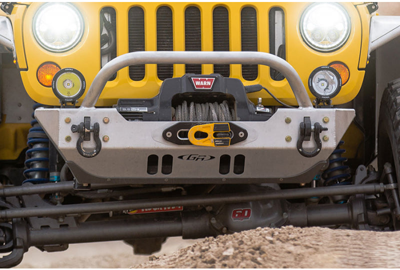 GenRight JK Low Profile Winch Guard Front Bumper