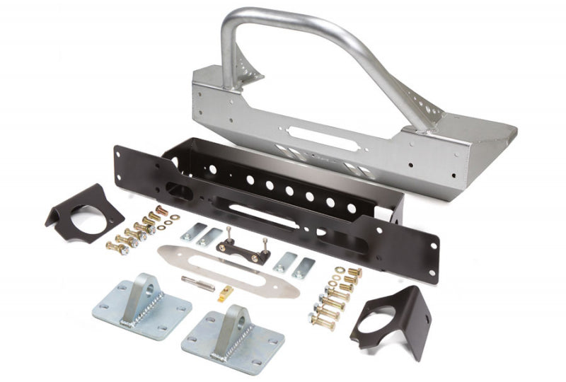 GenRight Winch Front Bumper w/ Trail Stinger; Wrangler JK/JKU