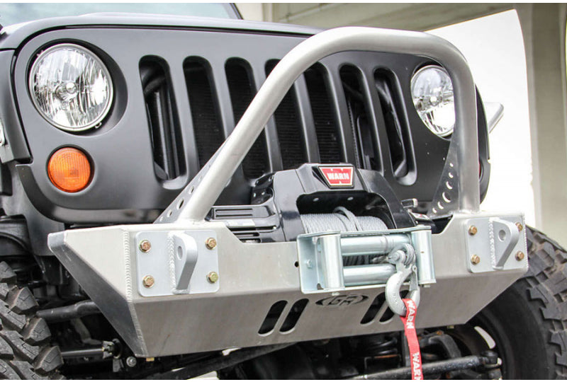 GenRight Winch Front Bumper w/ Trail Stinger; Wrangler JK/JKU