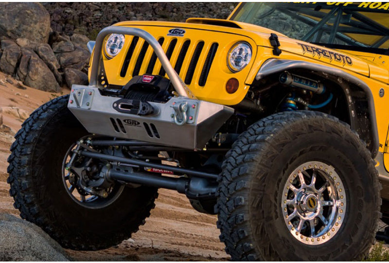 GenRight Winch Front Bumper w/ Trail Stinger; Wrangler JK/JKU