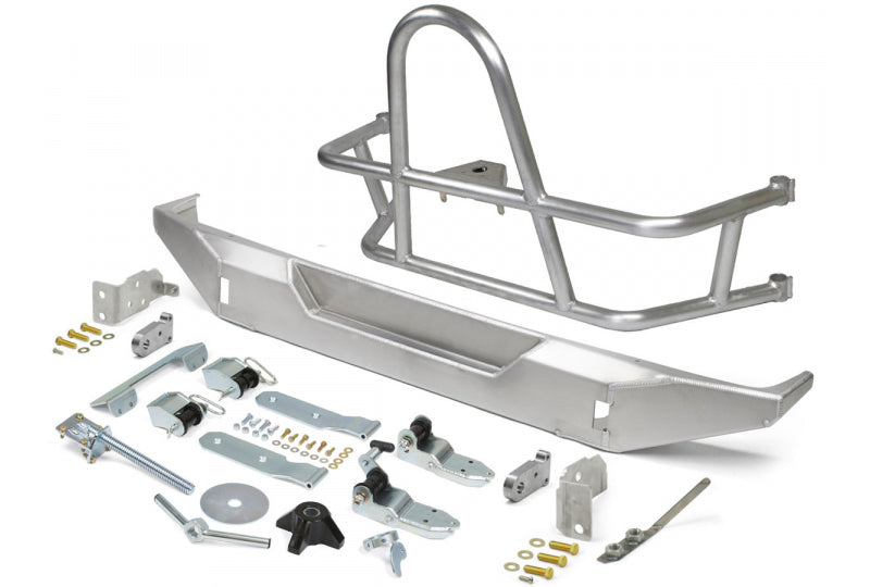 GenRight RTC-RBB-PKG-JL-A Swing Out Rear Tire Carrier & Bumper Package Aluminum; Wrangler JL
