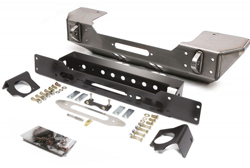 GenRight FBB-8000 JK Stubby Style Front Bumper Steel