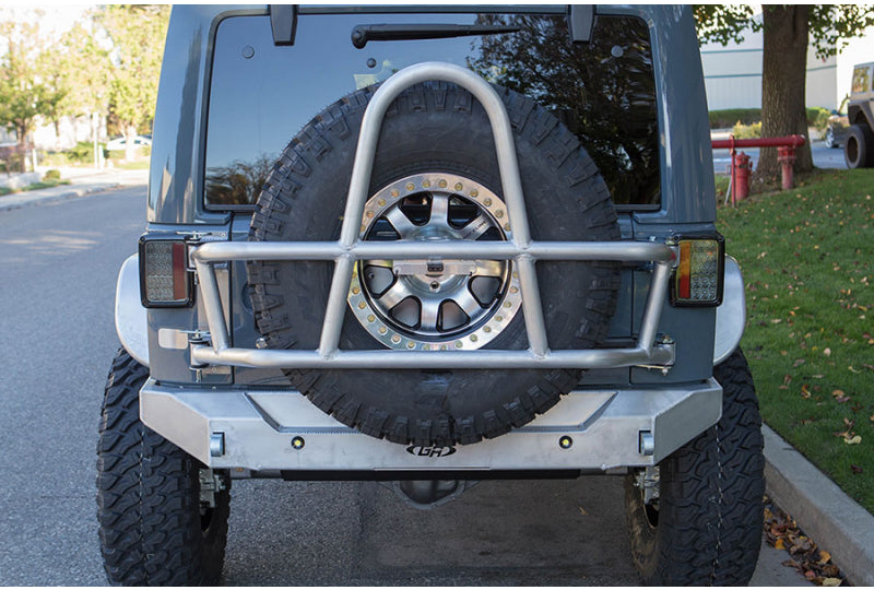GenRight JK Swing Out Rear Tire Carrier Aluminum 