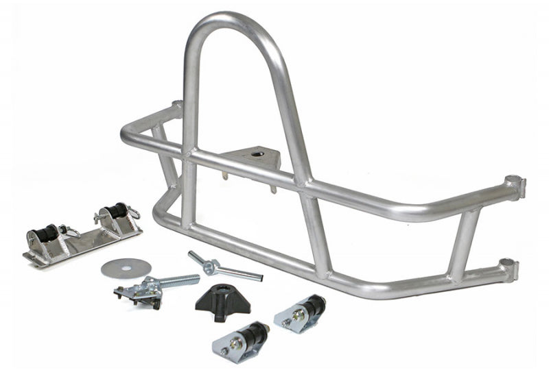 GenRight Swing Out Rear Tire Carrier - Aluminum; Wrangler JK