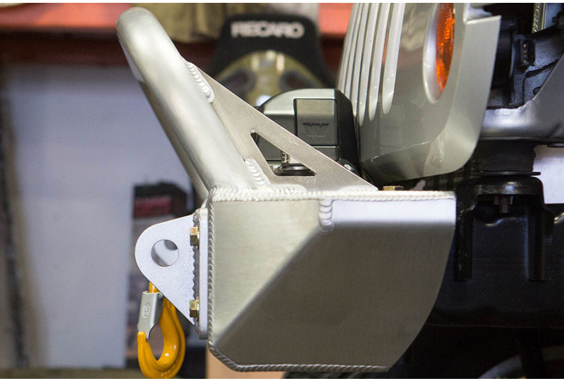 GenRight Ultra Clearance Lo-Pro Winch Guard Front Bumper; Wrangler JK/JKU
