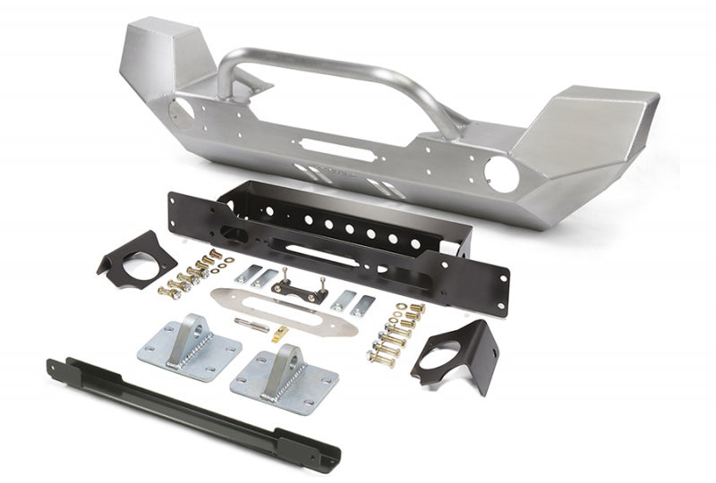 GenRight FBB-10295 JL & JT Full Width Winch Guard Front Bumper