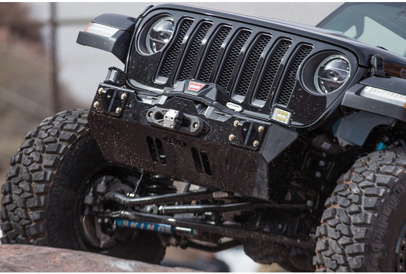 GenRight Stubby Front Bumper; Wrangler JL & Gladiator JT