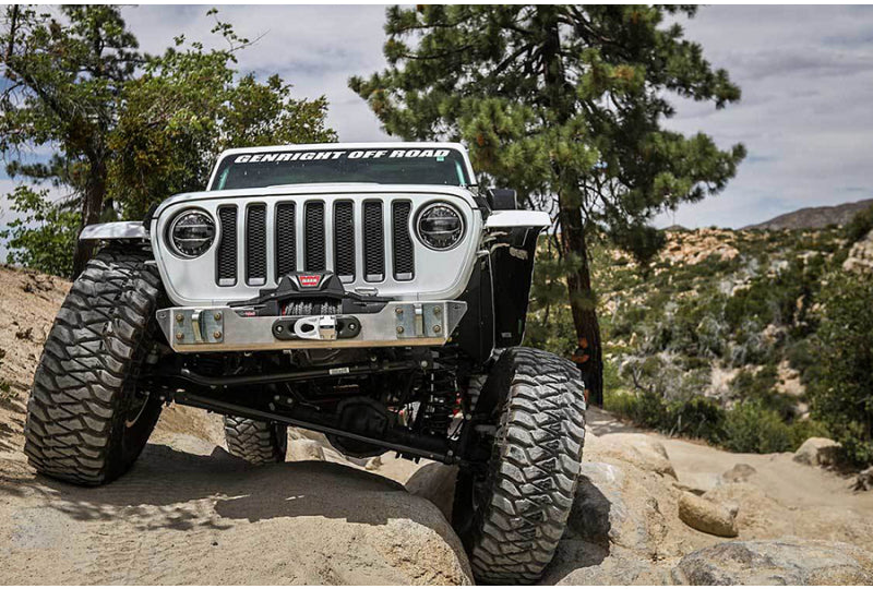 GenRight ULTRA Clearance Stubby Front Bumper; Wrangler JL & Gladiator JT