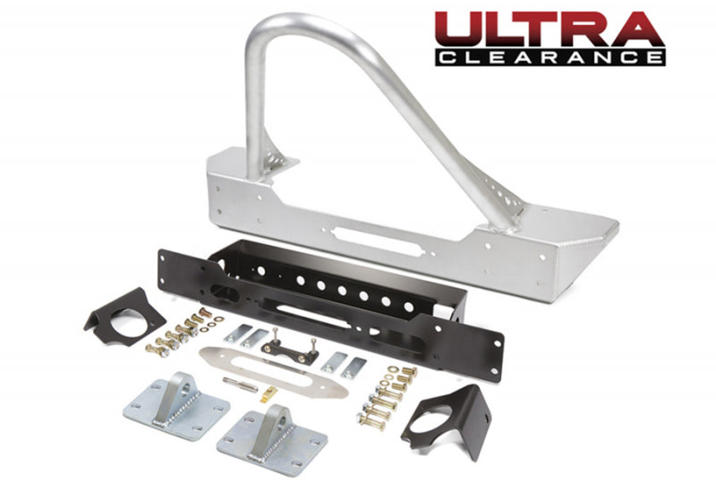 GenRight ULTRA Clearance Front Bumper w/Boulder Stinger; Wrangler JL & Gladiator JT