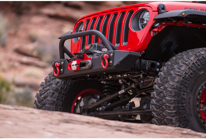 GenRight ULTRA Clearance with Lo-Pro Winch Guard; Wrangler JL & Gladiator JT