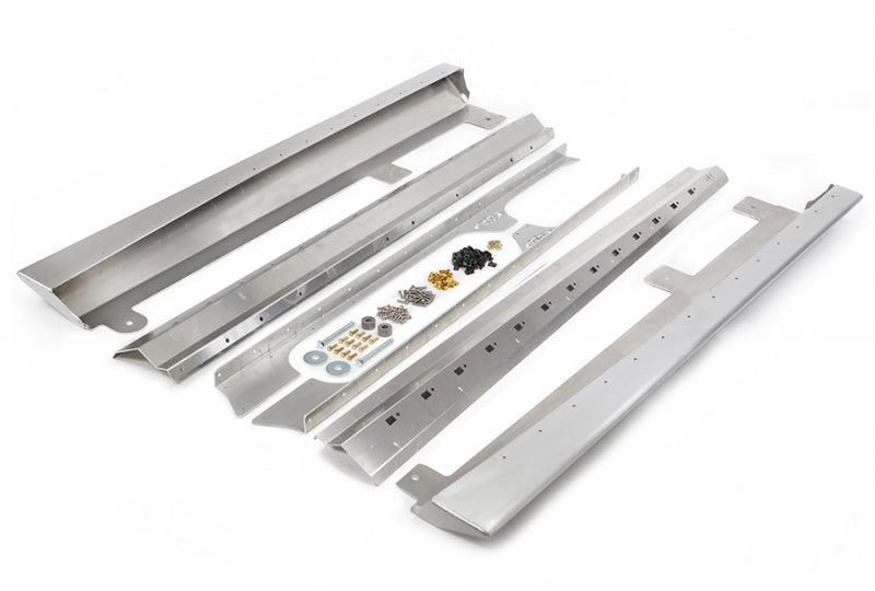 GenRight Rocker Guards - Aluminum; Wrangler JL