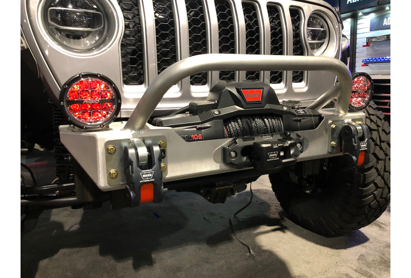 GenRight ULTRA Clearance with Lo-Pro Winch Guard; Wrangler JL & Gladiator JT