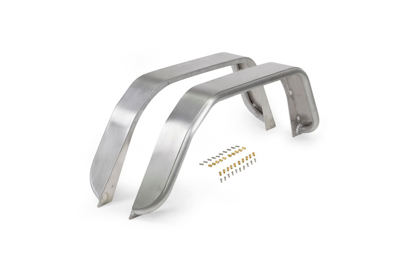 GenRight Aluminum Rear Tube Fenders; Gladiator JT