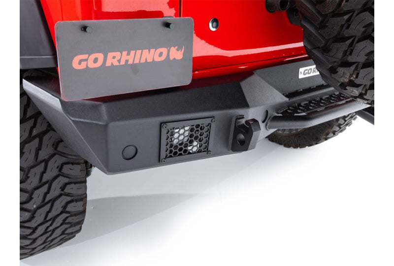 Go Rhino 371200T Rockline Full Width Rear Bumper; Wrangler JL