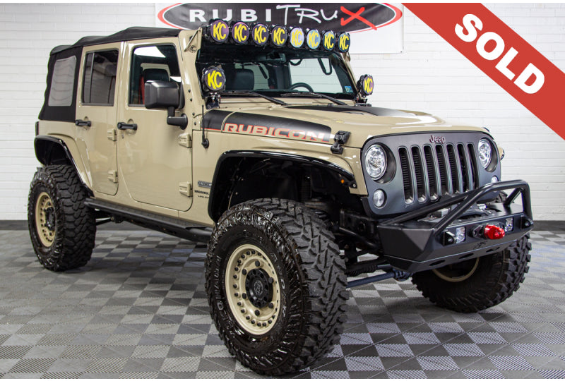 2018 Jeep Wrangler JK Unlimited Rubicon Recon Gobi - SOLD