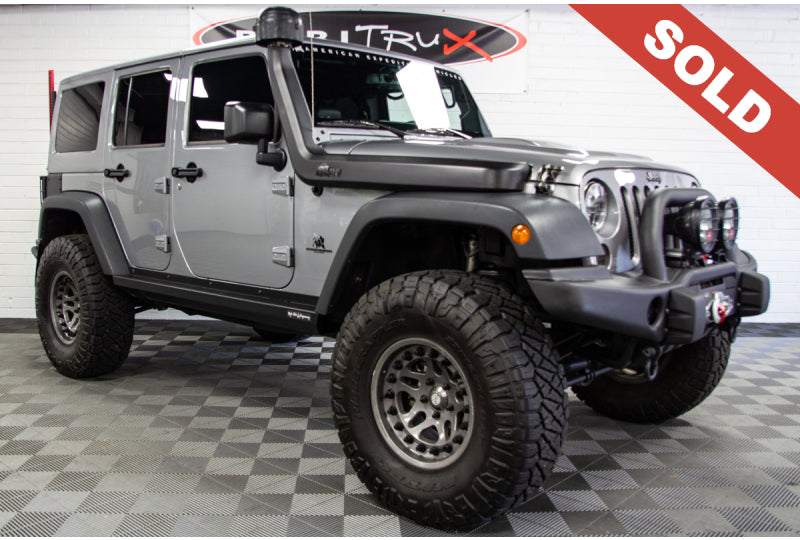 2015 Jeep Wrangler Rubicon Unlimited AEV JK350 Billet - SOLD