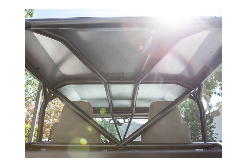 GenRight Aluminum Roof for GenRight Roll Cage; Wrangler JK (2 Door)