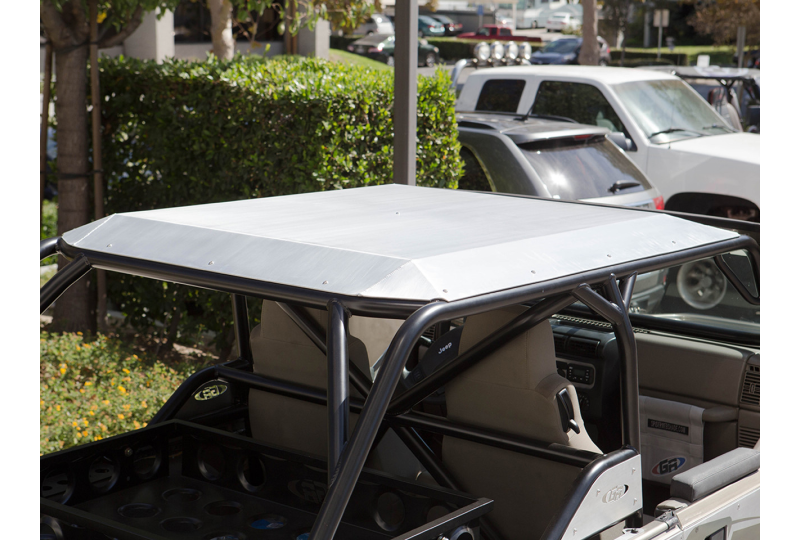GenRight Aluminum Roof for GenRight Roll Cage; Wrangler JK (2 Door)