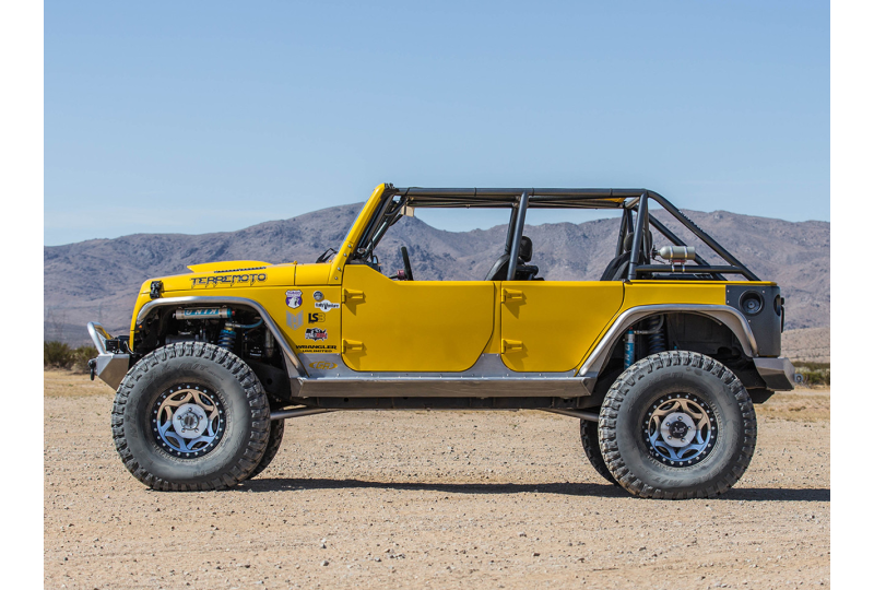 GenRight Detachable B-Pillar Kit; Wrangler JK/JKU