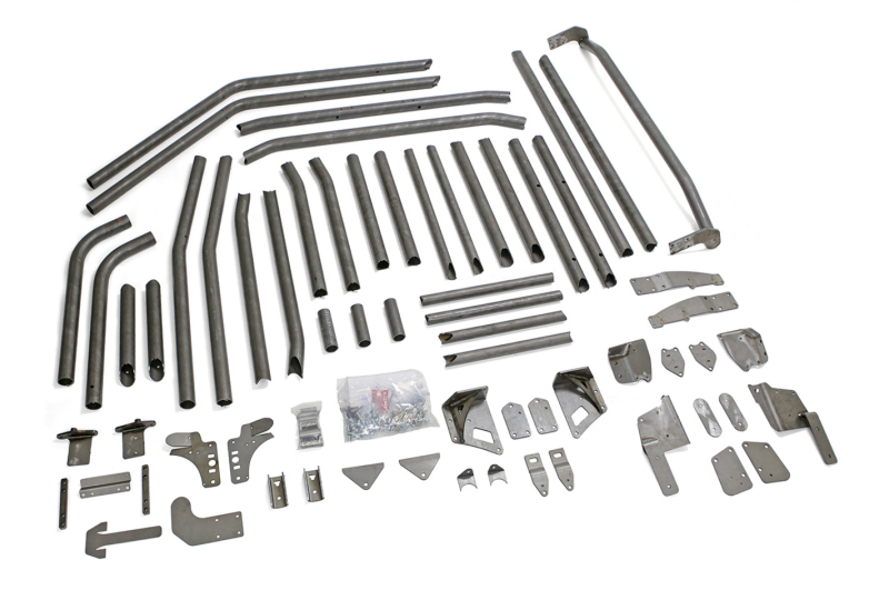 GenRight Full Roll Cage Kit; Wrangler JK (2 Door)