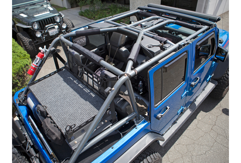 GenRight Full Roll Cage Kit; Wrangler JK Unlimited