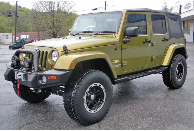 Rescue Green Jeep Wrangler Unlimited Sahara
