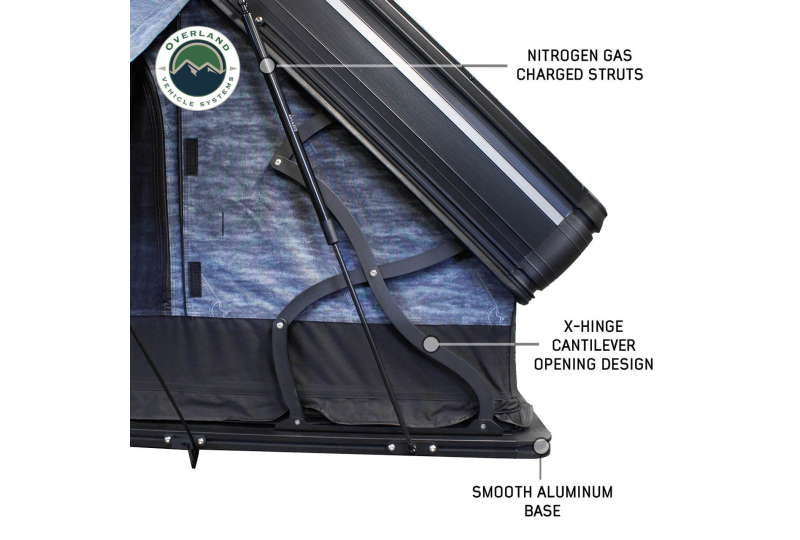 OVS XD Everest 4 Tent: 4-Person Cantilever, Grey & Black