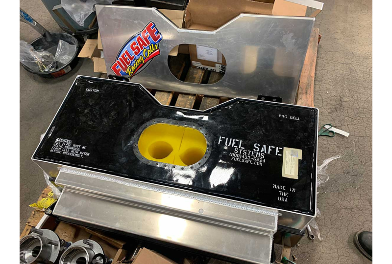 GenRight 32 Gal Bladder type Fuel Cell & Skid Plate (For Elite Suspension); Wrangler JK/JKU