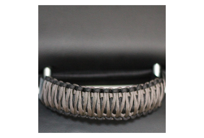 Bartact Paracord Head Rest Grab Handles Black/Graphite (Pair)