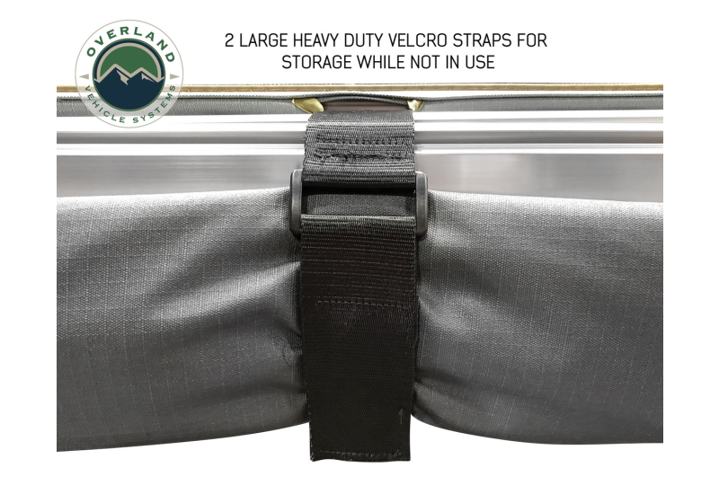 OVS HD Nomadic 270 Awning+Wall 1-3 - Driver, Grey/Green