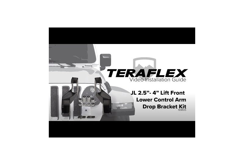 18-Up Wrangler JT/Gladiator Sport Frame Bracket Kit Front Control Arms 2.5-4.5 Inch / 3.5-4.5 Inch TeraFlex