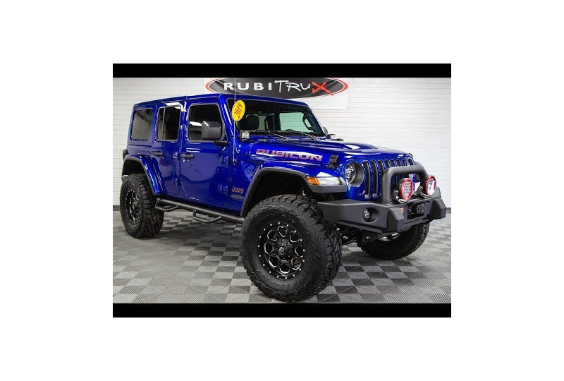 2019 Jeep Wrangler Rubicon Unlimited JL Ocean Blue Metallic - SOLD
