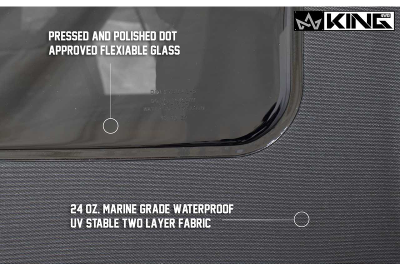 OVS Replacement Soft Top - Black Diamond - JK 4 Door 07-09