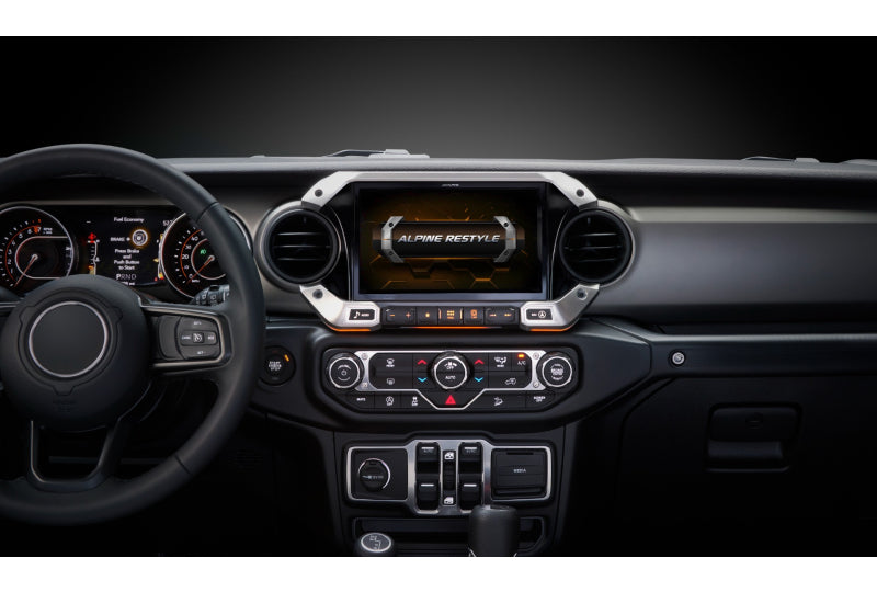 Alpine i509-WRA-JL in dash Restyle for Wrangler JL & Gladiator JT
