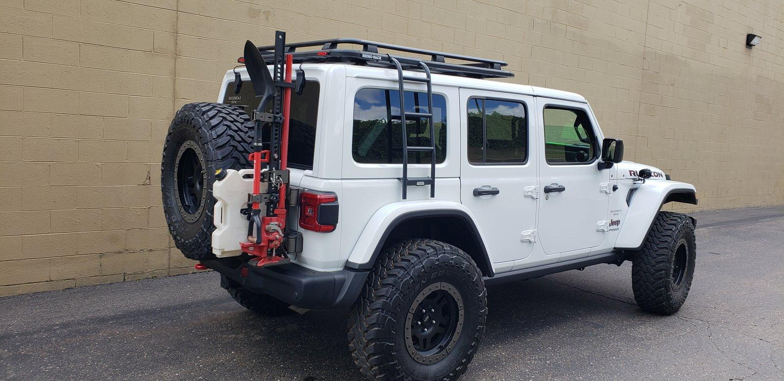Maximus-3 JK & JL Roof Rack Platform Back Rail