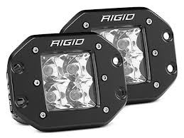 Rigid Industries 212113 D Series Pro Flush Mount Flood LED Lights