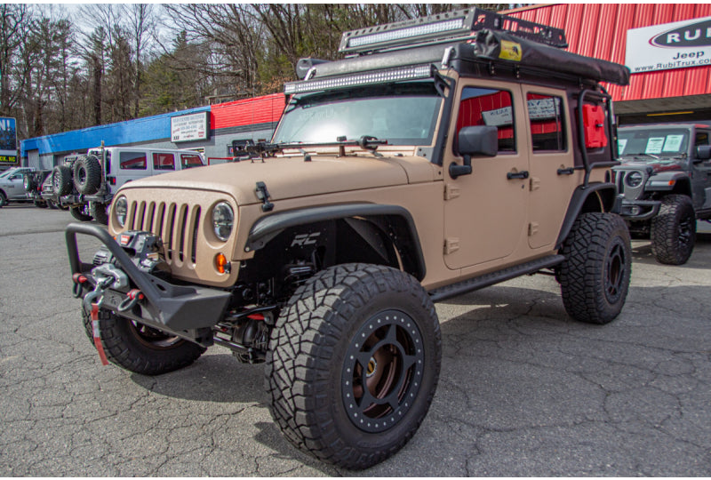 2012 Jeep Wrangler Unlimited Rubicon HEMI Line-X Tan - SOLD